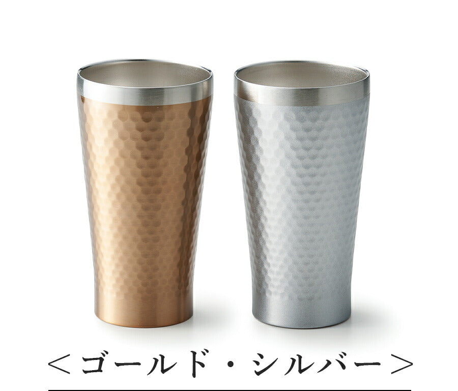 Tumbler warm and cold stylish [Gracia Pair Thermo Tumbler] Celebration return gift for men and women [apex] [Silent]