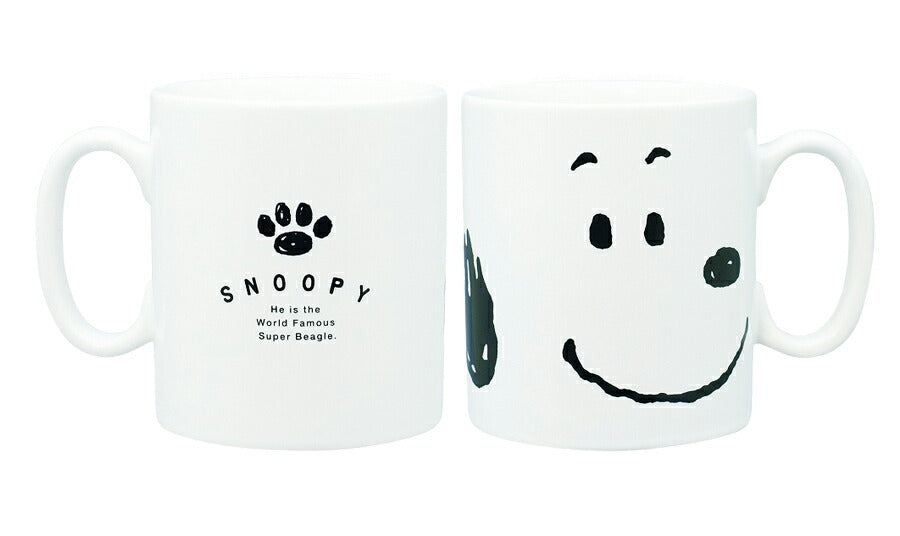 金正陶器｜スヌーピー(フェイス)BIGマグ 500ml ウッドストック チャーリー・ブラウン｜マグカップ
