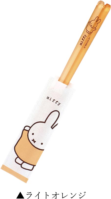 Miffy Chopsticks Adult [Miffy Cotton Clear Chopsticks] Cute Tableware Present Stylish [Kinsho Pottery] [Silent-]