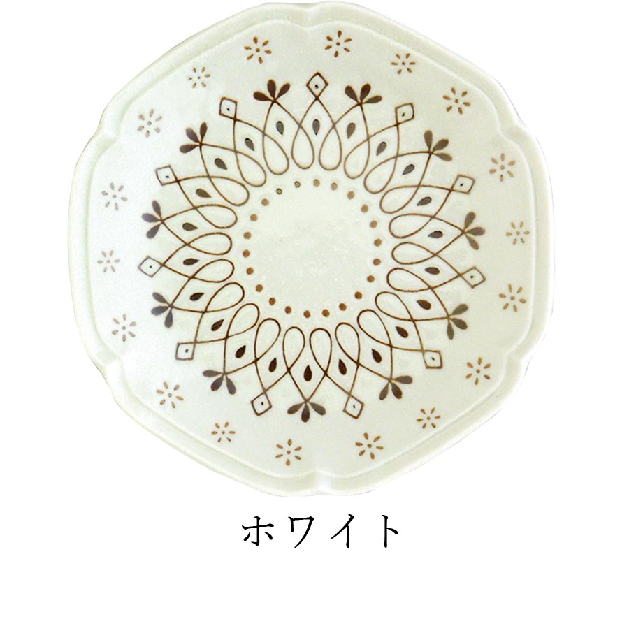 Tableware Plate Simple Scandinavian Plate 14.5cm [La Dantel Plate S] Small Plate Bread Plate Women's Present Minoyaki Made in Japan [Marsan Kondo] [Silent]