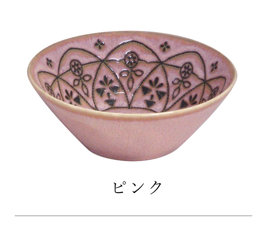 Plate Bowl Japanese Tableware Western Tableware [Moroccan Ball S] Mino Yaki Scandinavian Cute Women's Present Made in Japan [Marsan Kondo] [Silent]