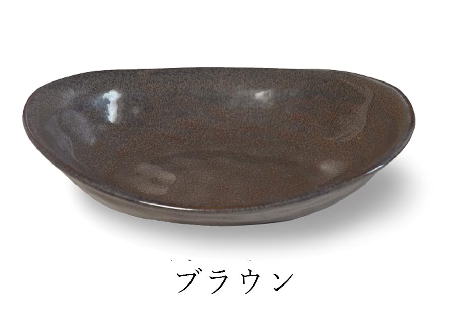 Oval plate curry plate [Kiln oval curry] Mino ware Scandinavian cute girl's gift made in Japan [Marsan Kondo] [Silent]