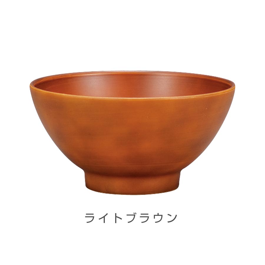 Tea bowl [SEE tea bowl] Microwave safe Dishwasher safe Synthetic lacquerware Made in Japan Japanese tableware Western tableware More convenient than melamine Cafe tableware Wood color Women Men Gift Present #se1 [Miyamoto Sangyo] [Silent]