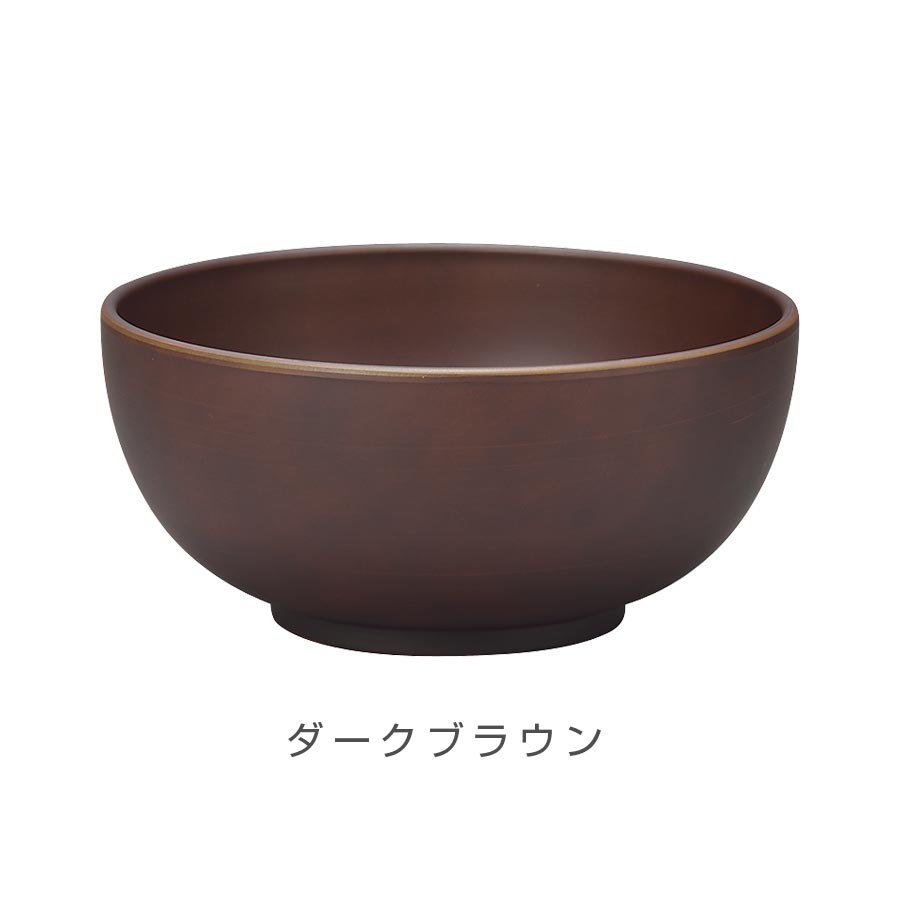 [SEE Noodle Bowl] Microwave safe Dishwasher safe Synthetic lacquerware Made in Japan Japanese tableware Western tableware More convenient than melamine Cafe tableware Wood color Women Men Gift Present #se1 [Miyamoto Sangyo] [Silent]