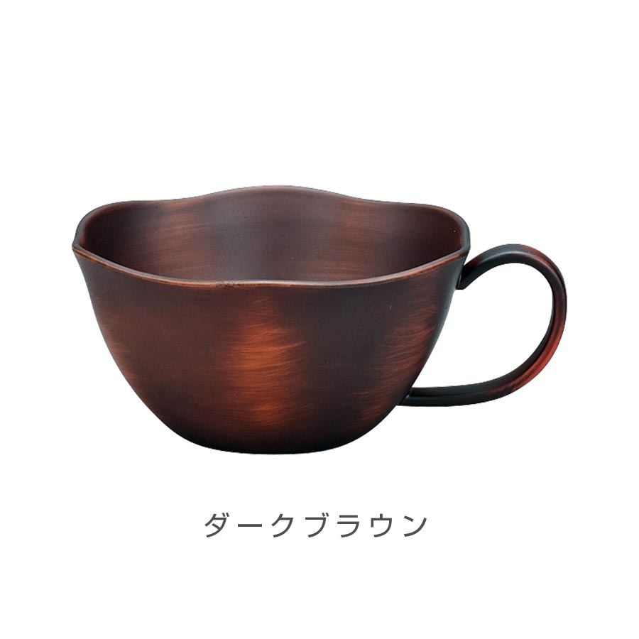 [SEE Flower Soup Cup] Microwave safe, dishwasher safe, synthetic lacquerware, made in Japan, Japanese tableware, Western tableware, more convenient than melamine, cafe tableware, wood color, gift for women, men, present #se2 [Miyamoto Sangyo] [Silent]