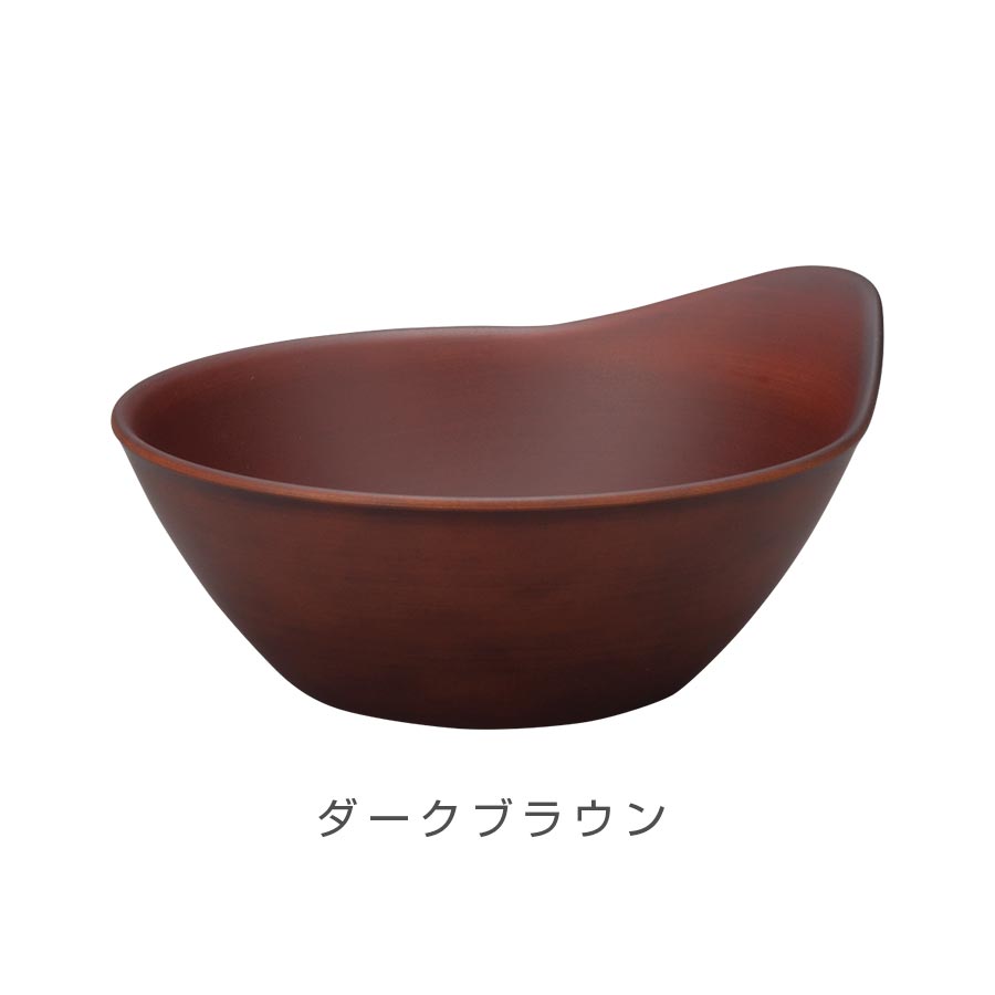 [SEE Drip Bowl S] Plate Bowl Microwave Safe Dishwasher Safe Synthetic Lacquerware Made in Japan Japanese Tableware Western Tableware More Convenient than Melamine Cafe Tableware Wood Color Women Men Gift Present #se3 [Miyamoto Sangyo] [Silent]