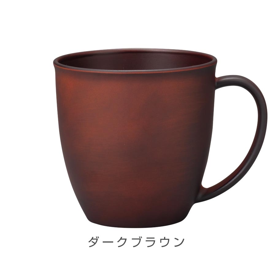 [SEE Mug] Microwave safe, dishwasher safe, synthetic lacquerware, made in Japan, Japanese tableware, Western tableware, more convenient than melamine, cafe tableware, wood color, gift for women, men, present #se4 [Miyamoto Sangyo] [Silent]