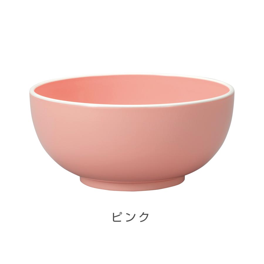 [Kitchen style noodle bowl] Microwave safe, dishwasher safe, synthetic lacquerware, made in Japan, Japanese tableware, Western tableware, more convenient than melamine, cafe tableware, women's gift, present #ks01 [Miyamoto Sangyo] [Silent]