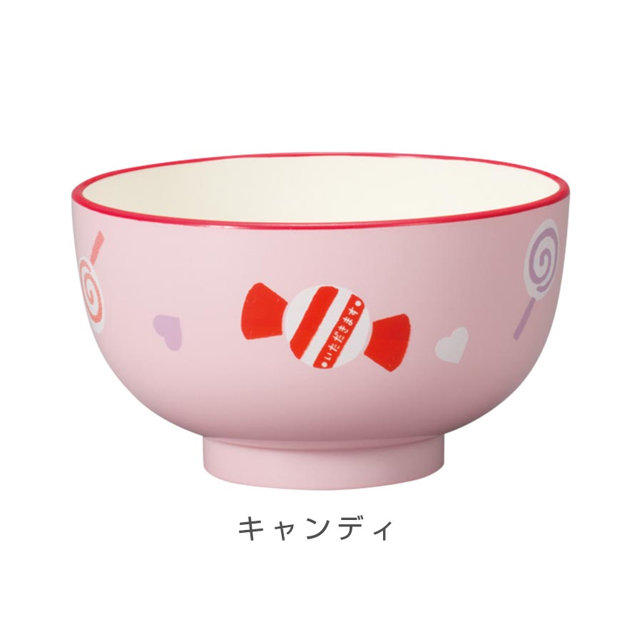 Children's Tableware [Lovely Kids Soup Bowl] Soup Cup Microwave Safe Dishwasher Safe Synthetic Lacquerware Made in Japan More Convenient than Melamine Nursery School Kindergarten Infant Gift Present #lk01 [Miyamoto Sangyo] [Silent]
