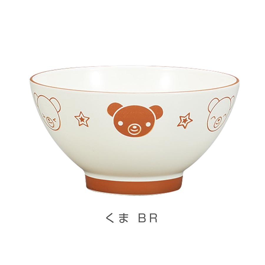 Children's Tableware Tea Bowl [Tea Bowl] Microwave Safe Dishwasher Safe Synthetic Lacquerware Made in Japan More Convenient than Melamine Nursery School Kindergarten Infant Gift Present #aw01 [Miyamoto Sangyo] [Silent]