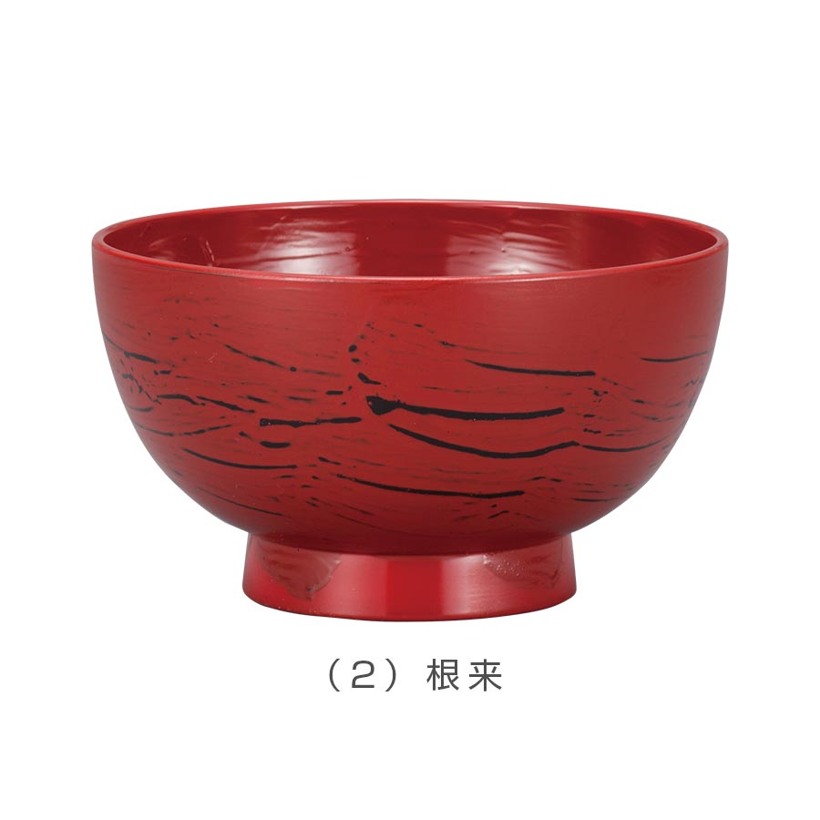 Bowl [Large soup bowl lacquer technique] Microwave safe Dishwasher safe Synthetic lacquerware Made in Japan Japanese tableware More convenient than melamine Adults Women Men Gift Present #nr01 [Miyamoto Sangyo] [Silent]