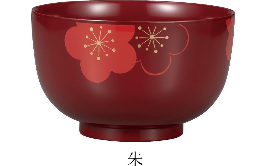 [Fukuume Donburi] New Year Synthetic Lacquerware Made in Japan Yamanaka-lacquered [Miyamoto Sangyo] [Silent]