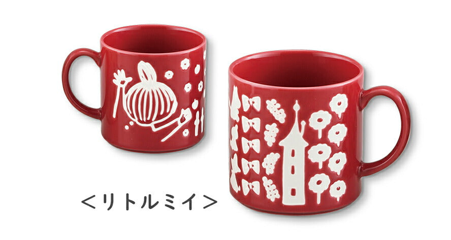 Moomin Mug [Mug (Moomin/Little My/Snufkin)] Pottery Scandinavian Tableware Cute Microwave Safe Present Made in Japan [Yamaka Shoten] [Silent]