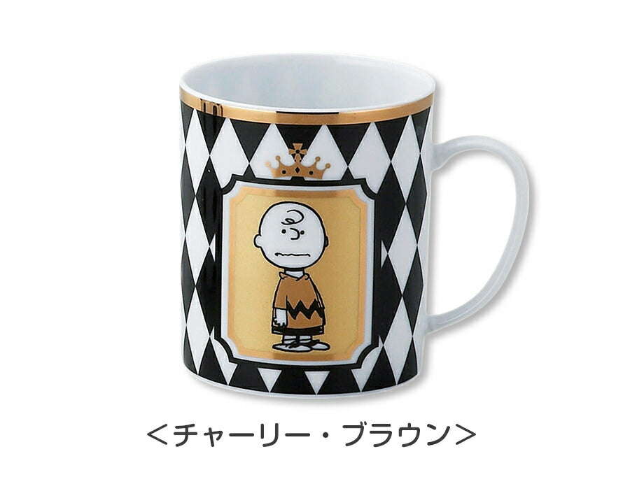 Snoopy Mug [Mug] Tableware for adults Pottery Cute Monotone Present Made in Japan Gift Adult [Yamaka Shoten] [Silent]