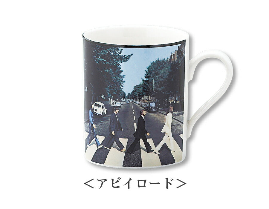 The Beatles Mug [Mug (Abbey Road/Jump/Face/Apple)] Ceramic Stylish Present Gift Made in Japan THE BEATLES Adult [Yamaka Shoten] [Silent]