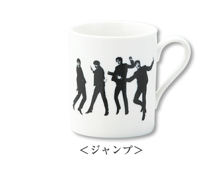 The Beatles Mug [Mug (Abbey Road/Jump/Face/Apple)] Ceramic Stylish Present Gift Made in Japan THE BEATLES Adult [Yamaka Shoten] [Silent]