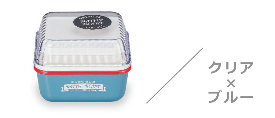 [Free Shipping] Lunch Box for Women 2 Tiers [NH Square EM Lunch] Cute Lunch Box Microwave Safe/Dishwasher Safe Made in Japan [Masakazu] [Silent]