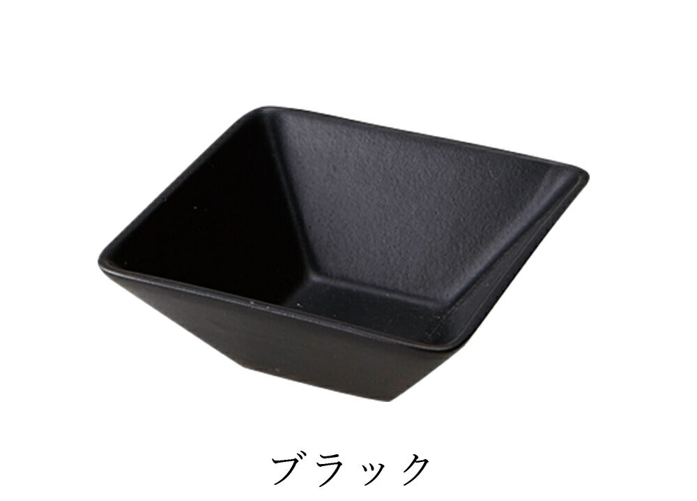 Plate Square plate [KASANE Square Bowl S] Pottery Japanese tableware Western tableware Cafe tableware Adult [Maruri Tamaki] [Silent-]