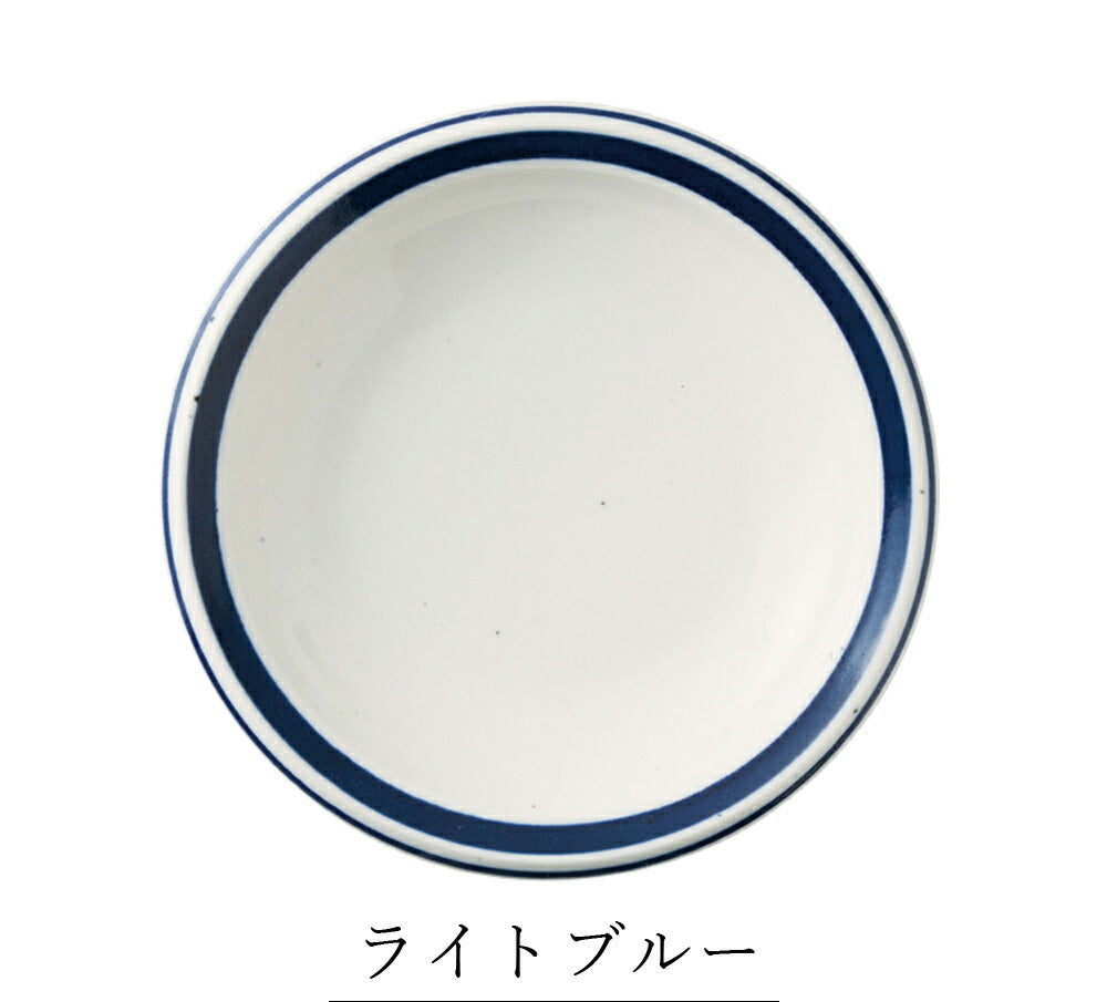 Simple Lightweight Tableware Plate Colorful [Air Stack Plate (M)] Pottery Japanese Tableware Western Tableware Made in Japan Cafe Tableware Adult [Maruri Tamaki] [Silent]