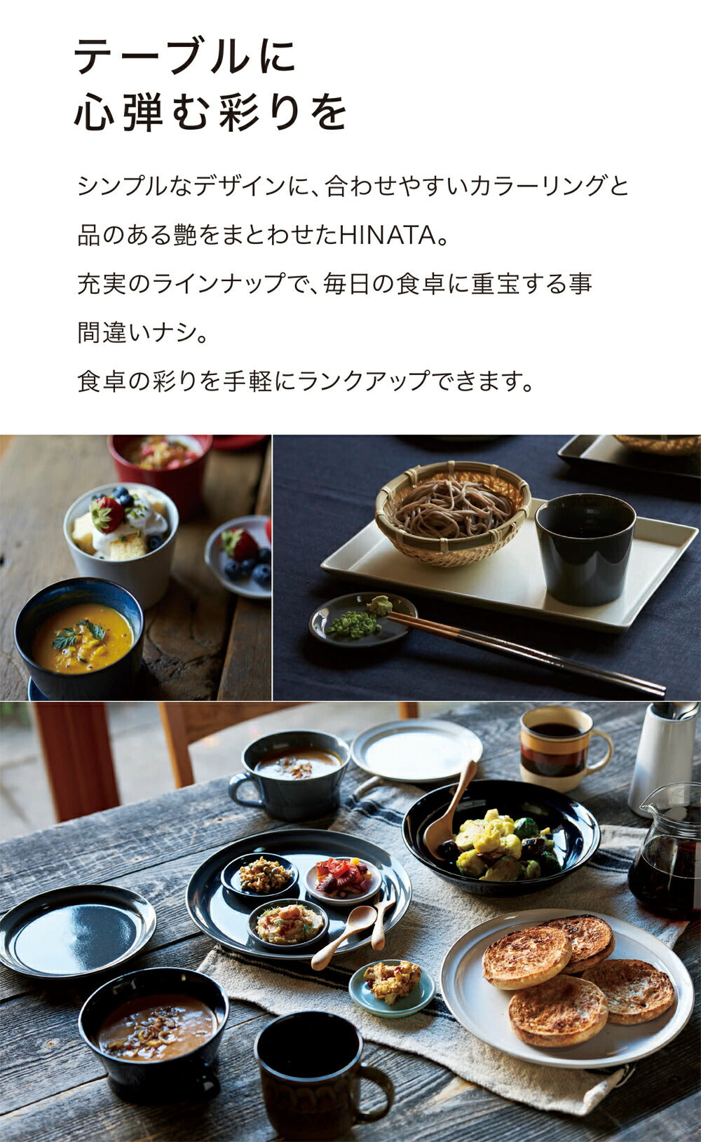 美濃焼｜HINATA（ヒナタ）プレート（L）｜皿 – 食器・陶器専門店｜美濃の皿