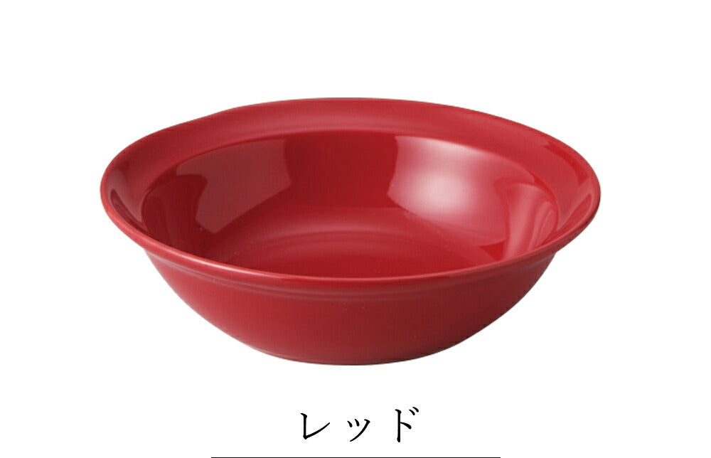 Simple plate, stylish, colorful [HINATA bowl (S)] Pottery, Japanese tableware, Western tableware, cafe tableware, adult [Maruri Tamaki] [Silent-]