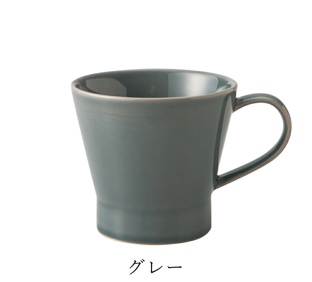 Simple Stylish [HINATA Mug] Pottery Japanese Tableware Western Tableware Cafe Tableware Adult [Maruri Tamaki] [Silent-]