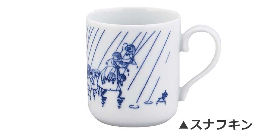 Mug [Moomin Dyed Mug] MOOMIN Stylish Scandinavian Tableware Dyed Japanese Tableware Made in Japan Minoyaki [Yamaka Shoten] [Silent]
