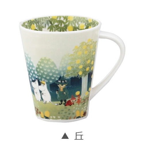 [Moomin (Luonto) Big Mug] 500ml Large Capacity Mug Adult MOOMIN Goods Stylish and Cute Mug Microwave/Dishwasher Safe Character Made in Japan [Yamaka Shoten] [Silent]