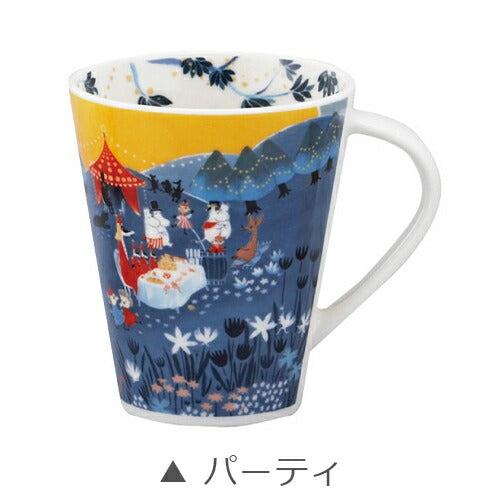 [Moomin (Luonto) Big Mug] 500ml Large Capacity Mug Adult MOOMIN Goods Stylish and Cute Mug Microwave/Dishwasher Safe Character Made in Japan [Yamaka Shoten] [Silent]